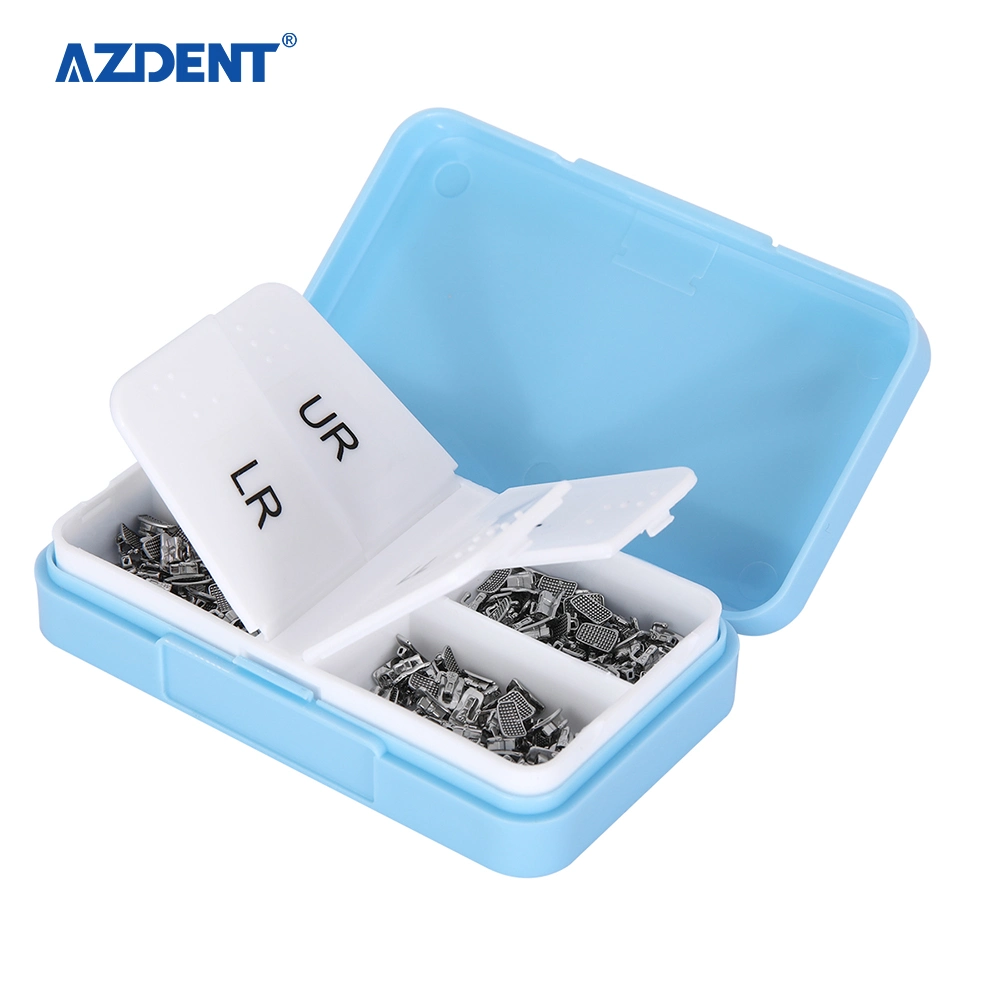 Azdent Orthodontic Single Bondable Dental Monoblock Buccal Tube 200PCS