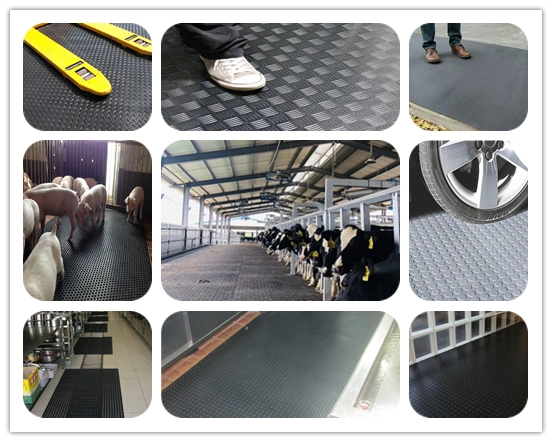 Elastomeric Insulation Checker Rubber Sheet Eco-Friendly Anti-Slip Floor Mat